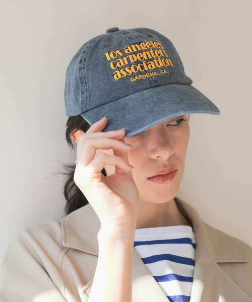 ＊＊URBAN RESEARCH / アーバンリサーチ キャップ | ピグメントロゴCAP（NAVY）
