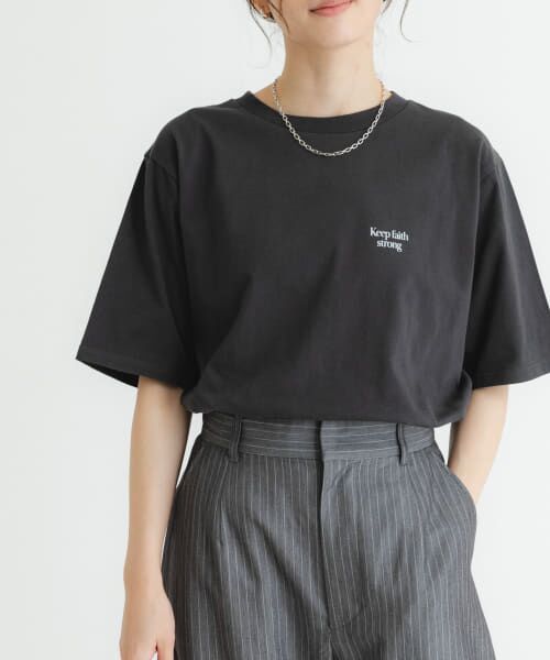 ＊＊URBAN RESEARCH / アーバンリサーチ Tシャツ | デザインロゴプリントTシャツ（CHARCOAL-1）