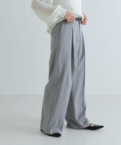 『UVカット/吸水速乾/イージーケア』『UR TECH DRYLUXE』ツイードワイドパンツ