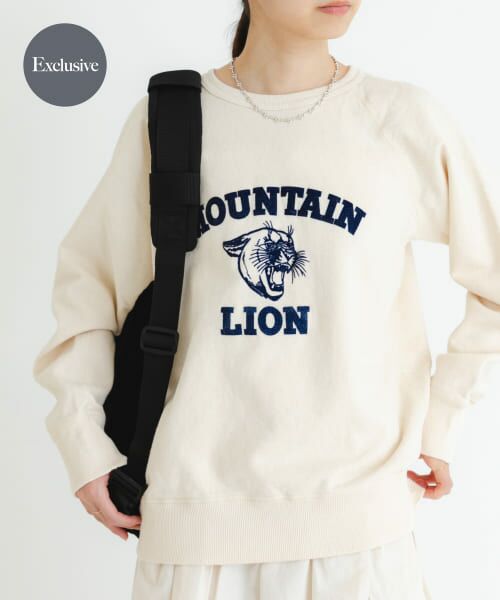 ＊＊URBAN RESEARCH / アーバンリサーチ スウェット | 『別注』Mixta×URBAN RESEARCH　MOUNTAIN LION（NATURAL）