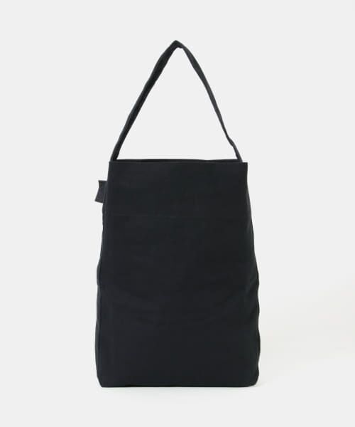 ＊＊URBAN RESEARCH / アーバンリサーチ トートバッグ | Kaan　BUCKET TOTE COTTON（BLACK）