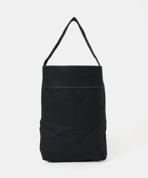 ＊＊URBAN RESEARCH / アーバンリサーチ トートバッグ | Kaan　BUCKET TOTE COTTON（BLK/WHT.S）