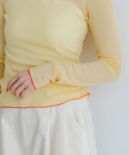 ＊＊URBAN RESEARCH / アーバンリサーチ Tシャツ | 『MADE IN JAPAN』シアーテレコカットソー（BUTTER）