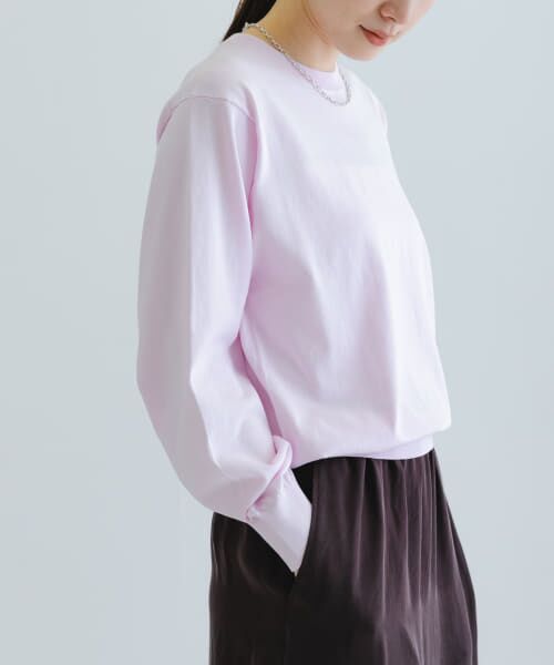 ＊＊URBAN RESEARCH / アーバンリサーチ ニット・セーター | new basic　ハイゲージクルーネックニット（PINK）