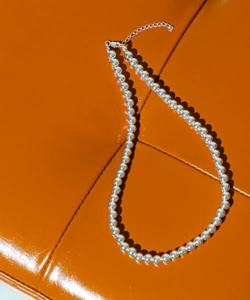 decor『デコール』 Hematite6mmBallnecklace （ネックレス