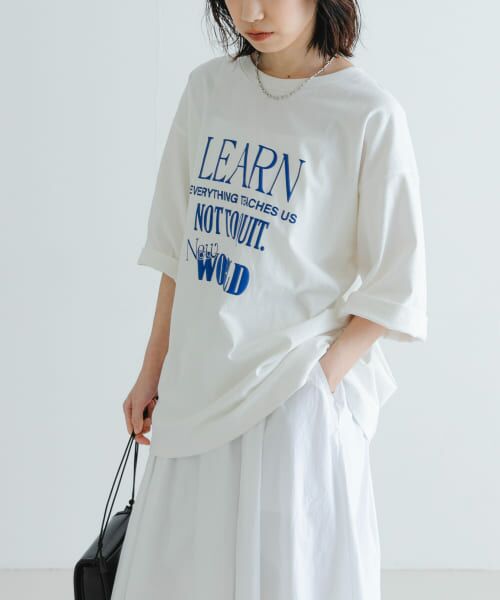 ＊＊URBAN RESEARCH / アーバンリサーチ Tシャツ | ロゴプリントルーズTシャツ（OFF1）
