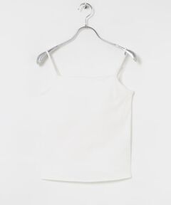 カップ付きバックオープンキャミソール