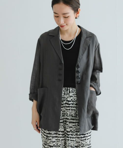 セール】 new basic ラミーオーバージャケット （その他アウター