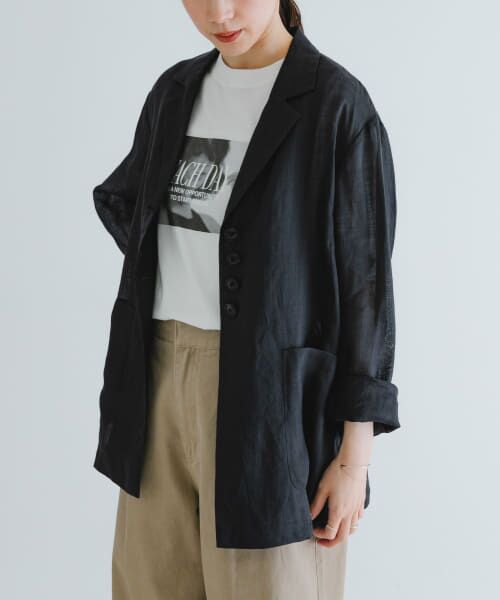 セール】 new basic ラミーオーバージャケット （その他アウター