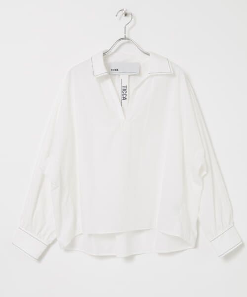 ハーブ air セール】 TICCA ハーブスキッパーシャツ （シャツ・ブラウス