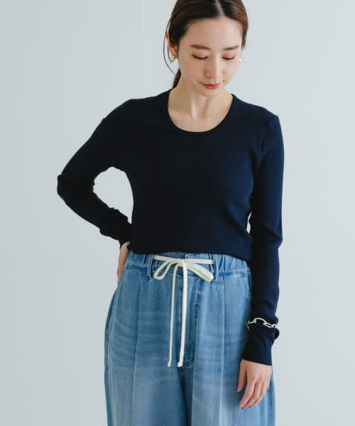 HAKUJI Organic cotton Long-Sleeve Pullover （Tシャツ