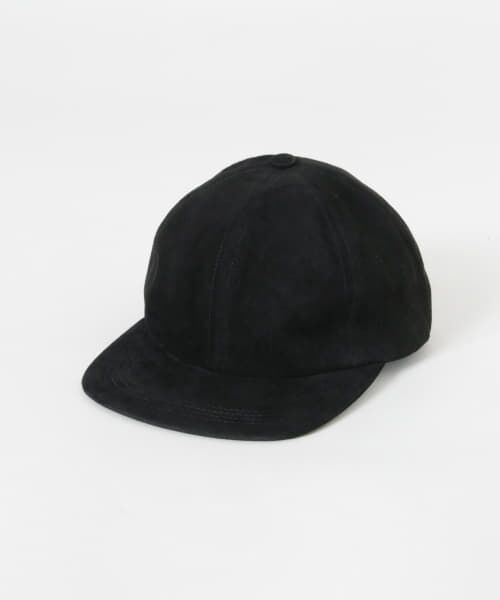 ＊＊URBAN RESEARCH / アーバンリサーチ キャップ | WINNER CAP　SUEDE BASEBALL CAP（BLACK）