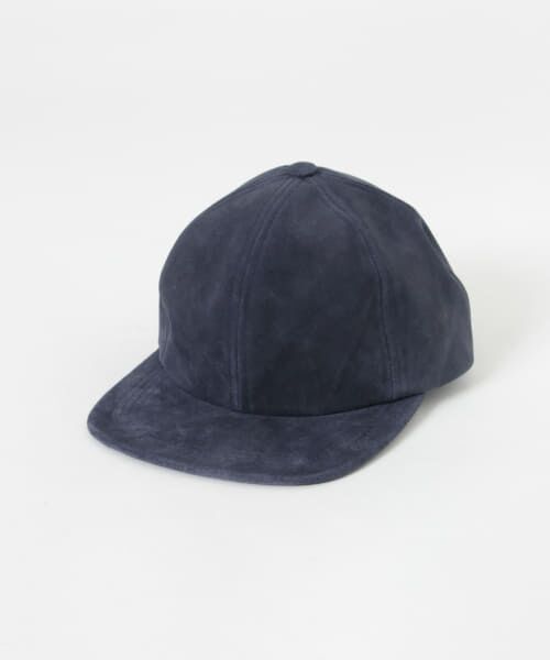 ＊＊URBAN RESEARCH / アーバンリサーチ キャップ | WINNER CAP　SUEDE BASEBALL CAP（NAVY）