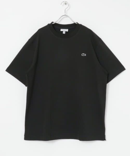 ＊＊URBAN RESEARCH / アーバンリサーチ Tシャツ | LACOSTE　アウトラインクロッククルーネックTシャツ（031 BLACK）