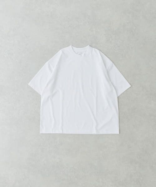 ＊＊URBAN RESEARCH / アーバンリサーチ Tシャツ | Essential Dry Short-Sleeve T-shirts（WHITE）