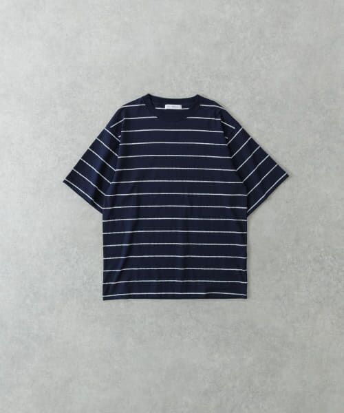＊＊URBAN RESEARCH / アーバンリサーチ Tシャツ | RELAX FIT BORDER T-SHIRTS（NAVY）