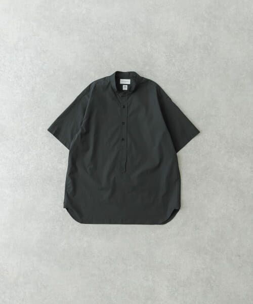 ＊＊URBAN RESEARCH / アーバンリサーチ シャツ・ブラウス | new basic　THOMAS MASON BAND PULLOVER SHIRTS（DARK GREEN）