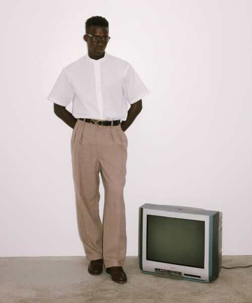 セール】 new basic THOMAS MASON BAND PULLOVER SHIRTS