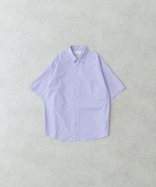 ＊＊URBAN RESEARCH / アーバンリサーチ シャツ・ブラウス | new basic　THOMAS MASON SHORT-SLEEVE OVER SHIRTS（SAX）