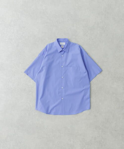 ＊＊URBAN RESEARCH / アーバンリサーチ シャツ・ブラウス | new basic　THOMAS MASON SHORT-SLEEVE OVER SHIRTS（ROYAL）