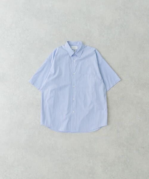 ＊＊URBAN RESEARCH / アーバンリサーチ シャツ・ブラウス | new basic　THOMAS MASON SHORT-SLEEVE OVER SHIRTS（STRIPE）