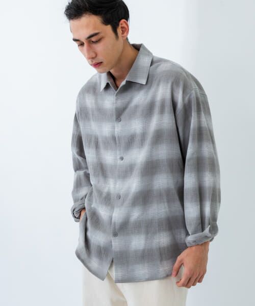 アトリエgg チェックシャツ　2号 アトリエgg⭐︎チェックシャツ(2) Atelier G・G「アトリエジジの