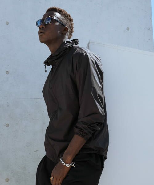 ＊＊URBAN RESEARCH / アーバンリサーチ ナイロンジャケット | new basic　Nylon Rip Stop Wind Parka（BLACK）