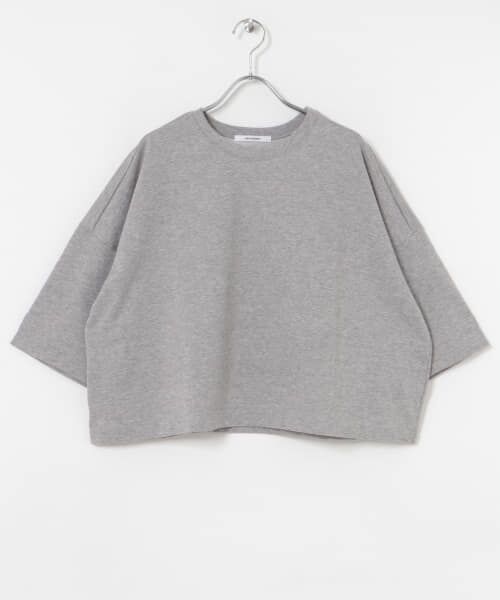 セール】 ショート丈ハーフスリーブカットソー （Tシャツ