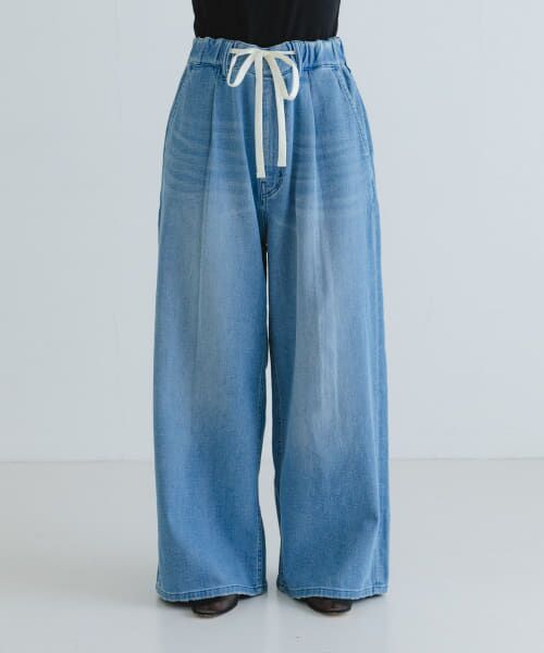 パンツ easy wash design boro jeans KAMIYA(カミヤ) | グラフペーパー,フレッシュサービス,サロモン