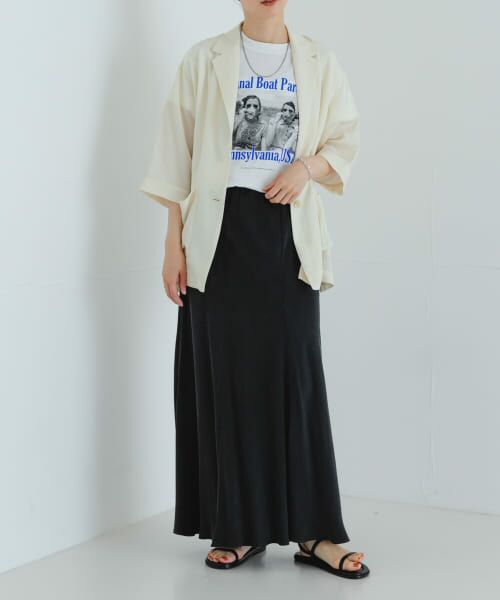 MADE IN JAPAN』キュプラフィブリルロングスカート （スカート