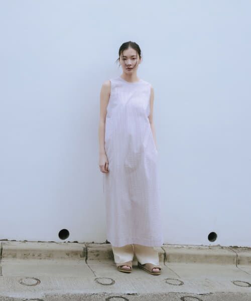 セール】 new basic インドコットンサッカーストライプ