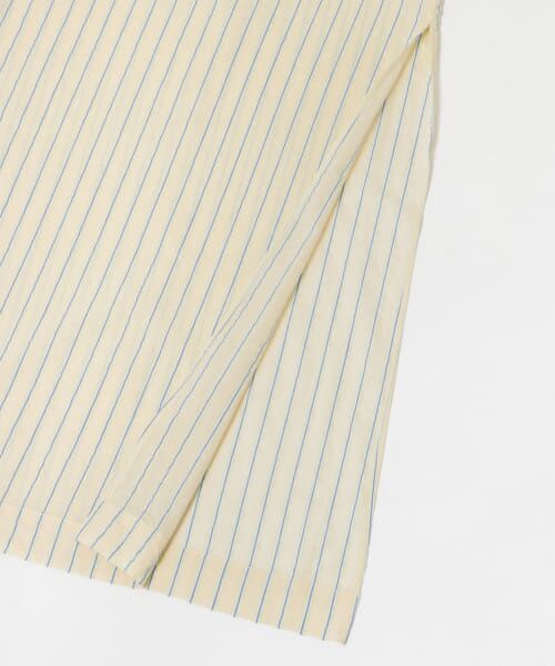 新品未使用⭐︎ リバティ　ワンピース　サンサカエプチ セール】 ディープVネックストライプワンピース （ワンピース