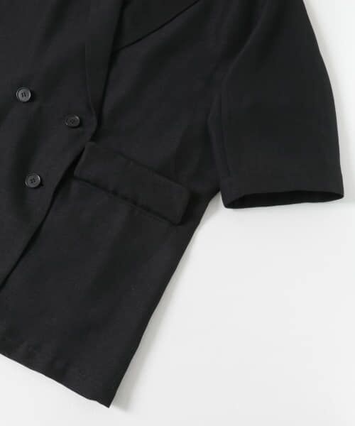 アーバンリサーチ　『イージーケア』シアーメッシュハーフスリーブジャケット イージーケア』シアーメッシュハーフスリーブジャケット(FREE