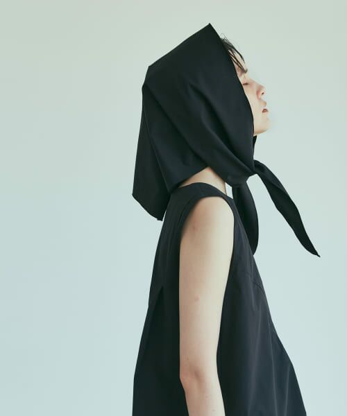 ＊＊URBAN RESEARCH / アーバンリサーチ 水着・スイムグッズ | 『UVカット』Swim URBAN RESEARCH　スイムサンカクスカーフ（BLACK）