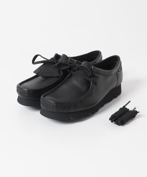 ＊＊URBAN RESEARCH / アーバンリサーチ シューズ | Clarks　Wallabee GTX（Black Lea）