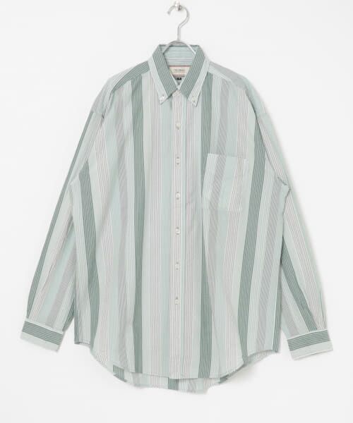 ＊＊URBAN RESEARCH / アーバンリサーチ シャツ・ブラウス | FREEMANS SPORTING CLUB　CHRYSTIE SHIRT（グリーン）