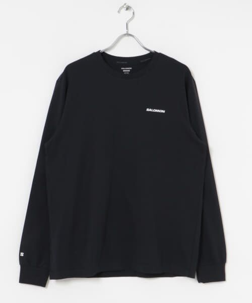 セール】 SALOMON LOGO LONG-SLEEVE T-SHIRTS M （Tシャツ