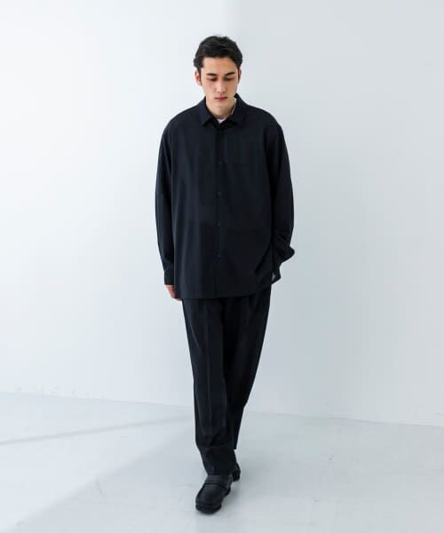 ATON】25SS TWO TUCKED EASY PANTS