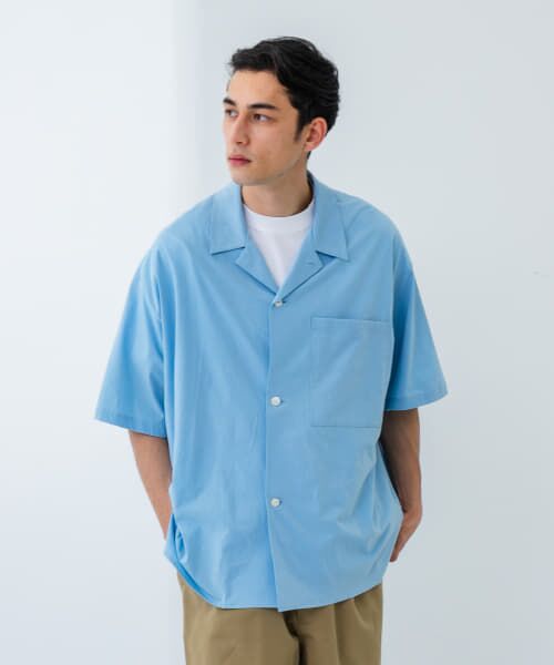 セール】 GGG Open Collar Short-Sleeve Shirts （シャツ