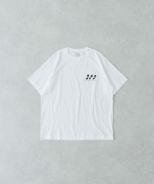 ＊＊URBAN RESEARCH / アーバンリサーチ Tシャツ | GGG　Art Graphic  Print T-shirts（WHITE）