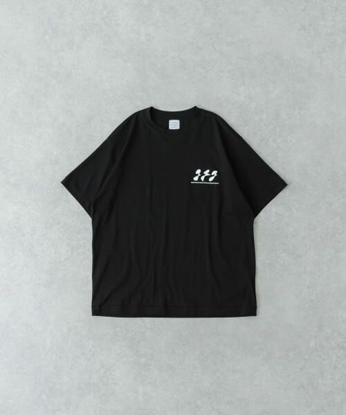 ＊＊URBAN RESEARCH / アーバンリサーチ Tシャツ | GGG　Art Graphic  Print T-shirts（BLACK）