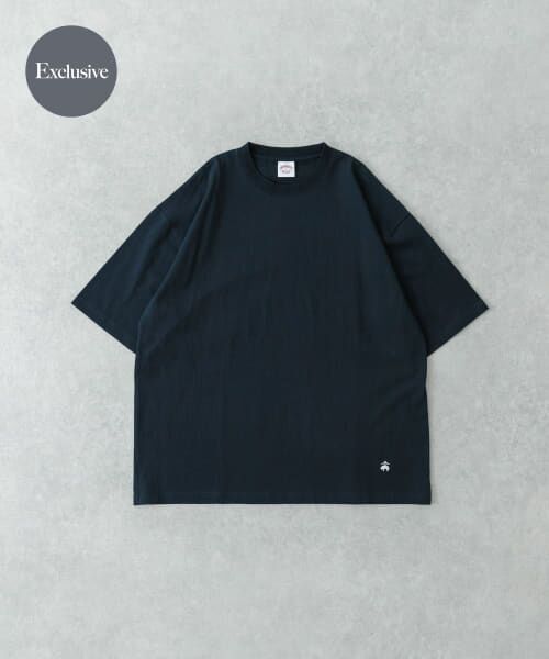 ＊＊URBAN RESEARCH / アーバンリサーチ Tシャツ | 『別注』BROOKS BROTHERS×UR　GF LOGO S/S T-SHIRTS（NAVY）