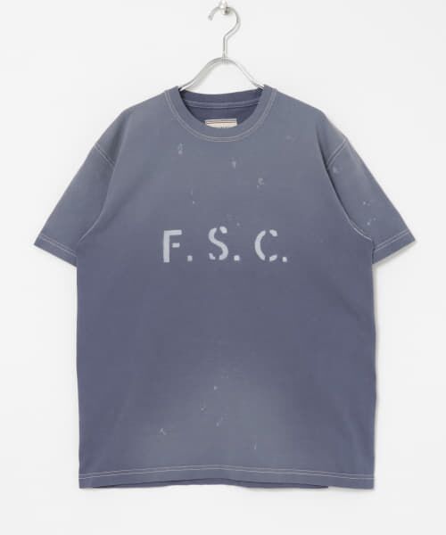 ＊＊URBAN RESEARCH / アーバンリサーチ Tシャツ | FREEMANS SPORTING CLUB　UPLAND T-SHIRTS（ネイビー）