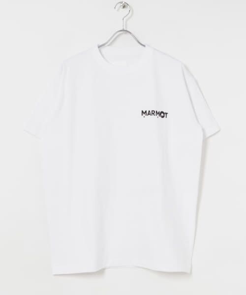 ＊＊URBAN RESEARCH / アーバンリサーチ Tシャツ | MARMOT CAPITAL　SATELLITE SS（WHITE）