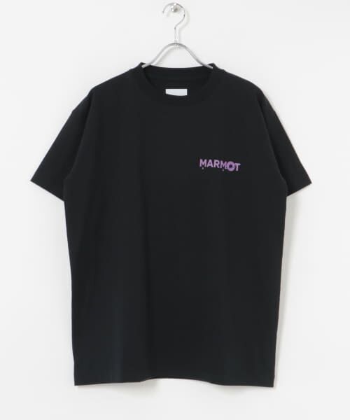 ＊＊URBAN RESEARCH / アーバンリサーチ Tシャツ | MARMOT CAPITAL　SATELLITE SS（BLACK）