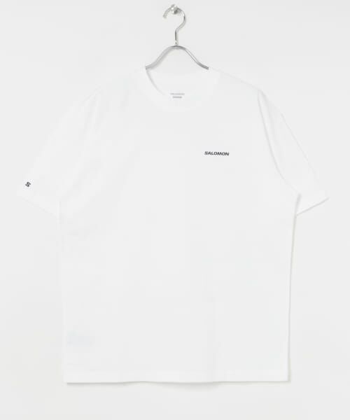 ＊＊URBAN RESEARCH / アーバンリサーチ Tシャツ | SALOMON　LOGO RX T-SHIRTS M（WHITE）