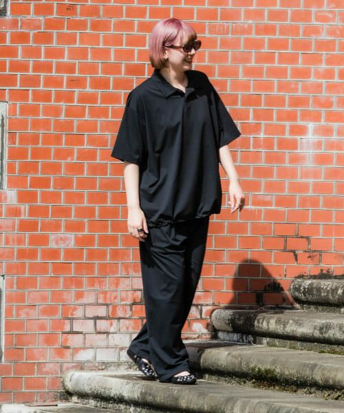 Wide dad SHADE TECH ポロシャツ URBAN RESEARCH ポロシャツ SHADE TECH メンズ レディース