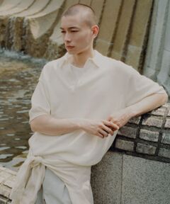 ウール ワシ ニットポロ