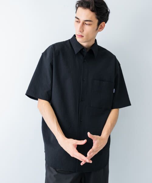 セール】 『別注』THOUSAND MILE×UR WASHER CODE SHIRTS