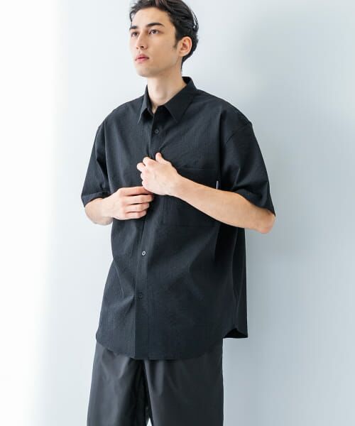 セール】 『別注』THOUSAND MILE×UR WASHER CODE SHIRTS